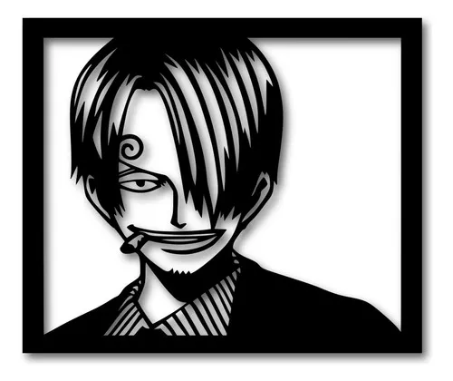 D_683451-MLU86814742114_072025-O.jpg Cuadro One Piece Sanji 2 Calado 40x34 Memo Estampados